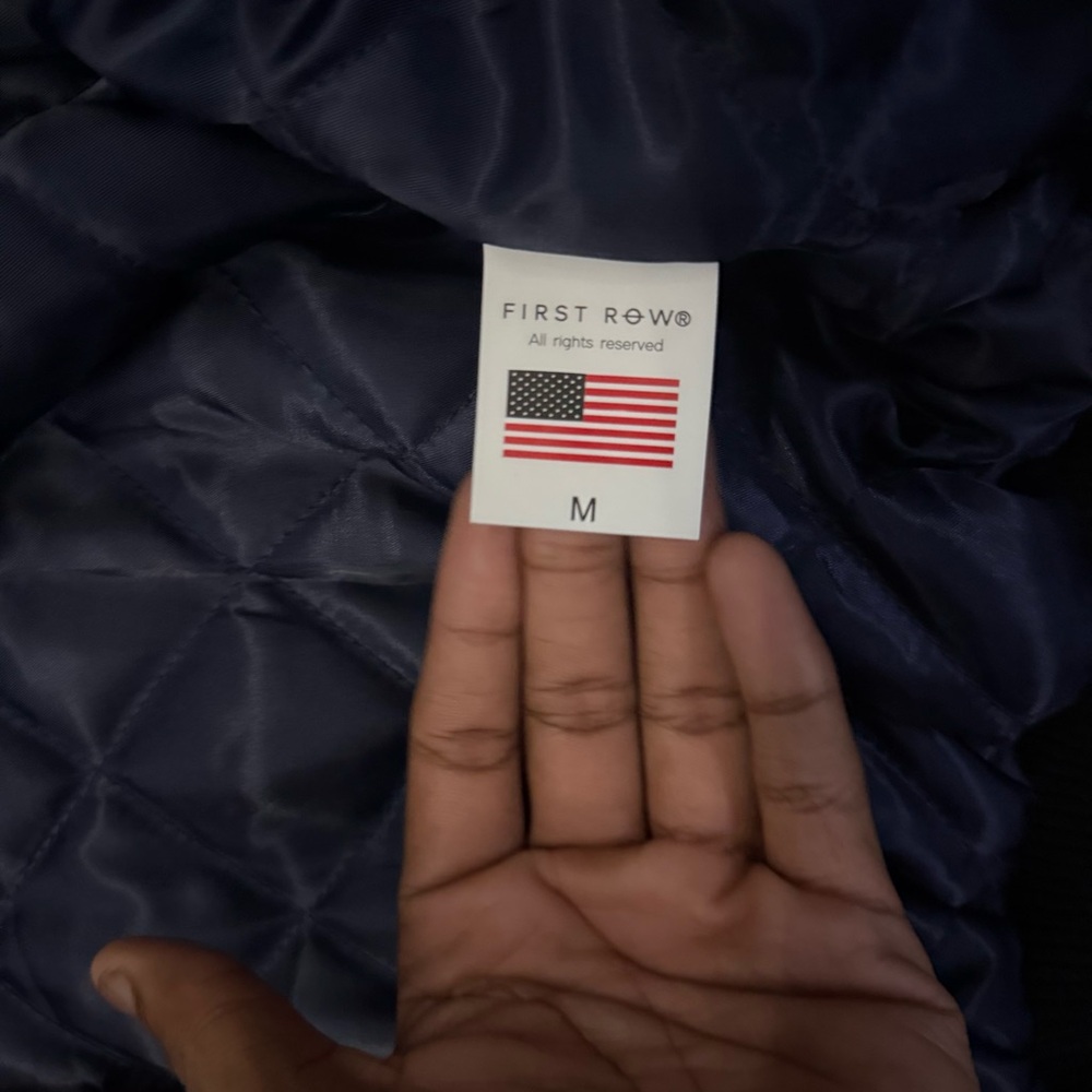 First Row Varsity Jacket NWT - image 7